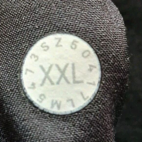 Lululemon Sweatpants Men's XXL Cross Cut Pant Heathered Black Zip Pockets Gym - Picture 3 of 13